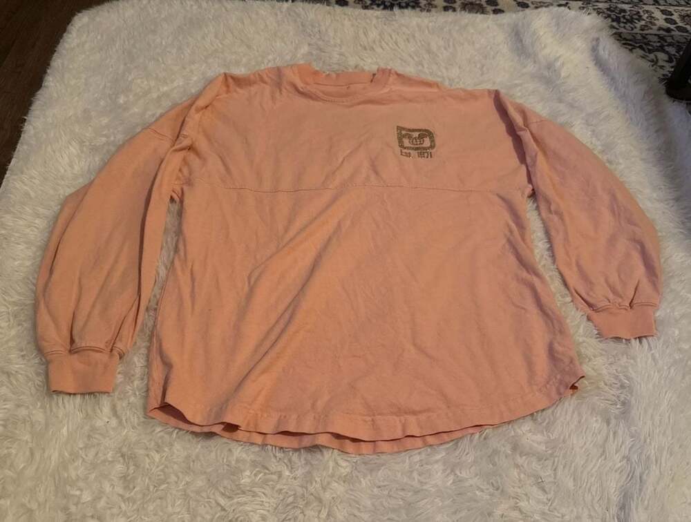 Walt Disney World Rose Gold Glitter Spirit Jersey - Size Small‎